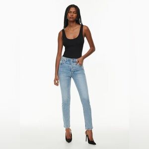 Aritizia Denim Forum The Yoko High Rise Slim Jeans